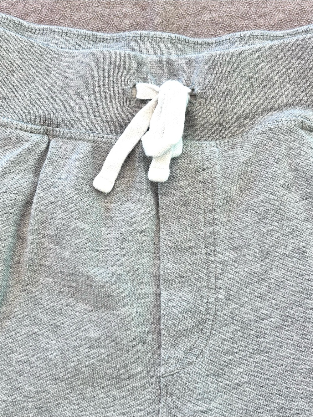 POLO Ralph Lauren Gray Shorts Blue Big Pony Embroidered Logo Cotton Men’s L - Picture 7 of 16